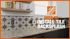 How to Install a Tile Backsplash