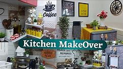 Kitchen Makeover | Rental Friendly | Small Countertop Organising Ideas | NitzLifeStyle