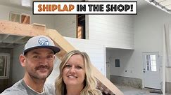 Installed Traditional Shiplap In The Shop! (Farmhouse Style, Real Wood)