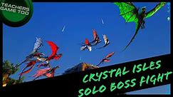 CRYSTAL ISLES BOSS FIGHT SOLO!!! HOW TO