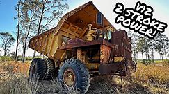Will it START & DRIVE? V12 Supercharged 2 Stroke Detroit Dump Truck SITTING for YEARS