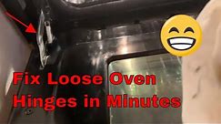 Fix Sagging Oven Door Bosch Easily For Under 10 Dollars! You Won't Need New Hinges!
