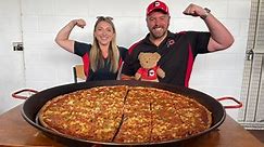 Dino Pizza Risdon Vale's 38-Inch Mammoth Pizza Challenge in Hobart, Tasmania, Australia!!
