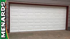 Garage Door - How To Install - Menards