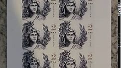 $2 Statue of Freedom Full Pane of 10 Postage Stamps Scott 5296