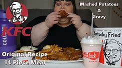 KFC Original Recipe 14 Piece Meal Mukbang#43523