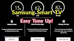 How To Easily Tune Up Samsung RU7100 43 inch Smart TV 4K! Apps, CPU, RAM, Software Update! 📺