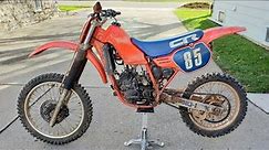 $700 Vintage Honda cr250 Barn Find Dirt Bike (Will It Run?)