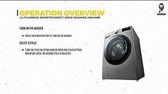 LG Inverter Direct Drive Washing Machine Manual: FV1409H3V ThinQ User Guide