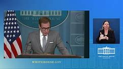 Full Replay: WH Wednesday Press Briefing With John Kirby And Karine Jean-Pierre