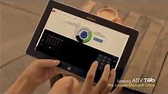 Commercial- Samsung ATIV/Tab, S and Smart PC pro