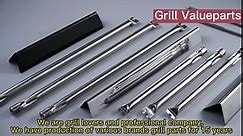 Grill Valueparts 17.5 Inch 7621 7620 Flavorizer Bars for Weber Genesis Parts E310 E320 E330 S310 S-330 EP-310 Accessorices Genesis 300 Series Heat Plates 62783 62784 6517001 6519099 6532001 6650001