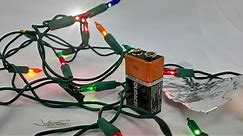 Repairing old Christmas lights