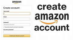 Create An Amazon Account | www.amazon.com Registration Help 2021 | Amazon.com Sign Up