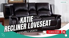 Katie Contemporary Theatre Loveseat Assembly Video!