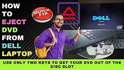 How to Eject a DVD from a Dell Laptop - Easy Way to Eject a Disc from the Dell Laptop Disc Slot