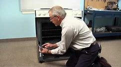 GE Range Repair – How to replace the Oven Door Hinge