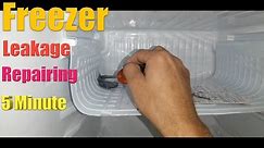 freezer gas leak repair Fridge repair of aluminium freezer Urdu Hindi