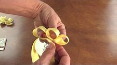 How To Make A Floral Bow