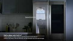 LG InstaView™ Refrigerator with Craft Ice™ - Dual Ice Maker with Craft Ice™