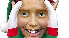 Elf Christmas Decorations - Santa's Helper Window Xmas Clings - Novelty Christmas Toy