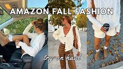 HUGE Amazon Fall Fashion Haul 2023 *try-on*