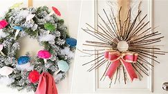 25 Christmas door decorations to give your guests a cheery welcome