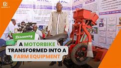 Discovery: A motorbike transformed into a farm equipment - Vidéo Dailymotion