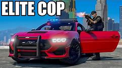 Typical Elite Cop In GTA 5 RP