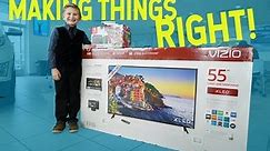 Making Things Right! (WE GAVE HIM A TV AND NINTENDO SWITCH!)