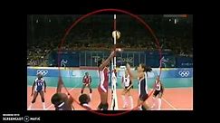 Volleyball Net Rule