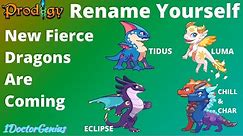 How to rename yourself? Prodigy Math Game Update - Luma & Eclipse new fierce Dragons - 1DoctorGenius