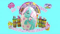 MY LITTLE PONY Giant Play Doh Surprise Egg MINTY - Surprise Egg and Toy Collector SETC