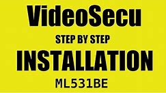 Installing Model ML531BE Flat Screen VideoSecu TV Wall Mount