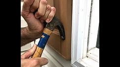 Removing shutters with shutter pins