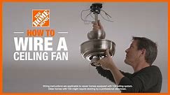 How to Wire a Ceiling Fan