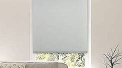 Window Shades Blinds – 28" W x 24" H Hand Crafted Custom Roller Cordless Premium Pixie Screen Treatments Control Natural Light Filtering Room Commercial Home Office Craft Easy Installs