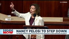 Nancy Pelosi steps down as leader of US House Democrats