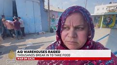 Effects of ‘war and siege’ on show as Gazans break into UN aid warehouses