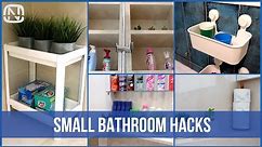 10 space-saving ideas for a SMALL BATHROOM | OrgaNatic