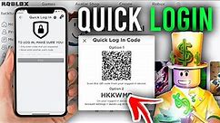 How To Use Quick Login On Roblox - Full Guide