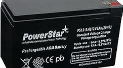 PowerStar- 12V 9Ah UPS Battery Replacement for Compatible with APC Back-UPS ES BE650G 3 Year Warranty