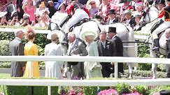 King Charles and Camilla at Royal Ascot Ladies Day