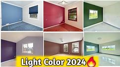 Best Light Color ideas for Living Room🔥 | Wall Painting Design ideas | Living Room Colors 2024