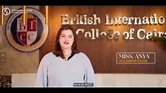 Join Miss Anya on... - British International College of Cairo