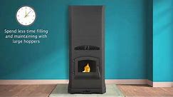 PelPro PP130/PP130-B Pellet Stove Product Overview