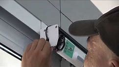 How to install automatic sliding door operator, DIY residential auto door opener installation.