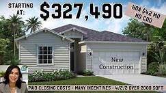 Just WOW -MOVE IN READY $327k BEAUTIFUL 4/3/2 2028 sqft NEW Construction Ocala Florida Trevi Lennar