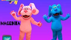 Magenta or Blues Clues #partymastersnl #mascots | Party Masters NL