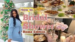 Classy DIY Bridal Shower Decoration at Home